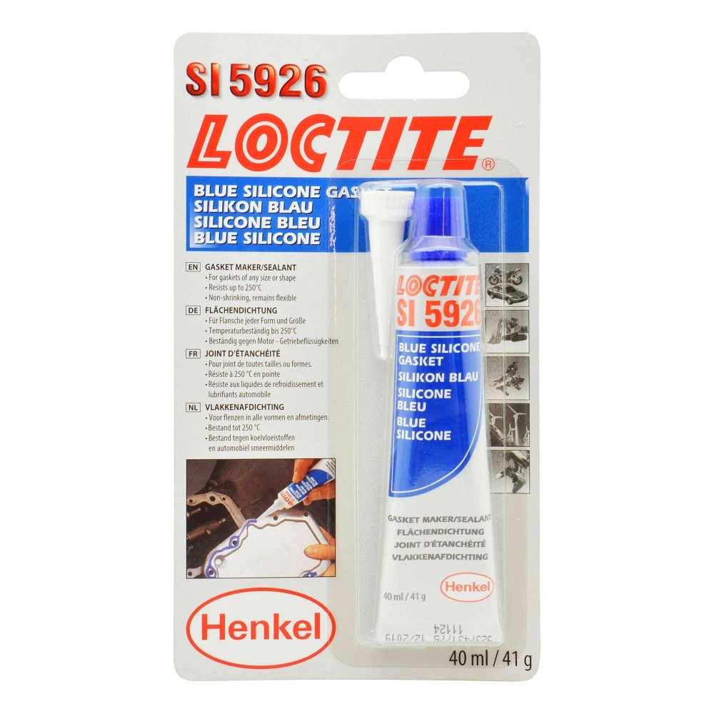 Pate a joint Loctite 5926 silicone bleu (tube 40ml)