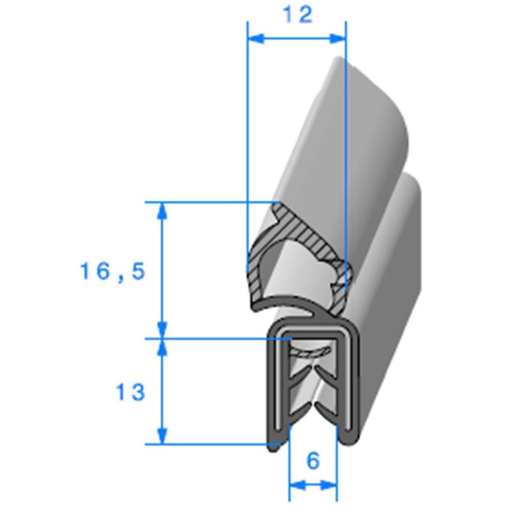 Joint de coffre sur armature métallique (27113)