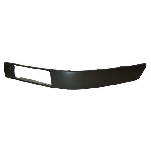  Linker strip op voorbumper met mistlichtgaten voor Audi 80 (8C) van 09/91 ->07/95 - AA00603 