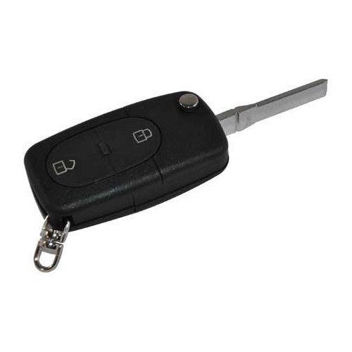 Matriz chave e concha de controlo remoto para Audi A3, A4 com 2 botões (para 1616) - AA13325