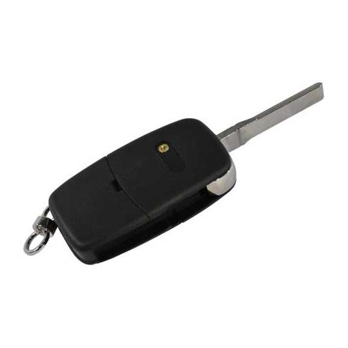 Master key and 3-button remote controlkey shell for Audi A3, A4 (for battery 2032) - AA13330
