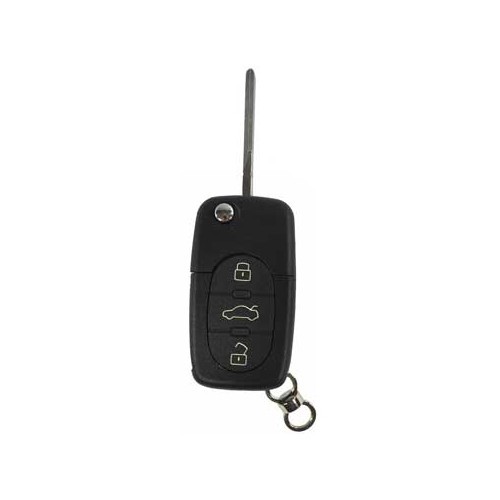  Key matrix en afstandsbediening shell voor Audi A3, A4 met 3 knoppen (voor batterij 2032) - AA13330 