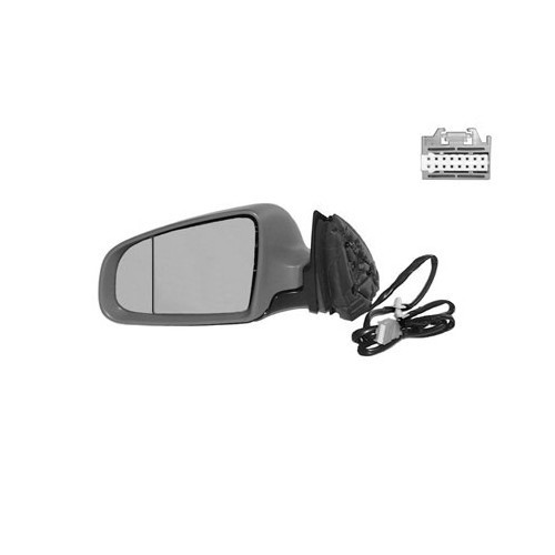  Espelho retrovisor esquerdo para Audi A4 (B6) até -&gt;04 - AA14923 