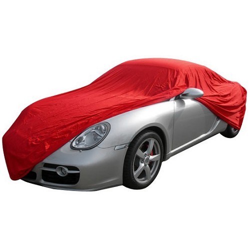 Housse d'intérieur Coverlux pour Audi 100 Berline C2, C3, C4 - Rouge - AA35011