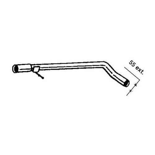  Sistema di scarico per Audi A3 (8L) 1.9 TDi - AC20306-1 