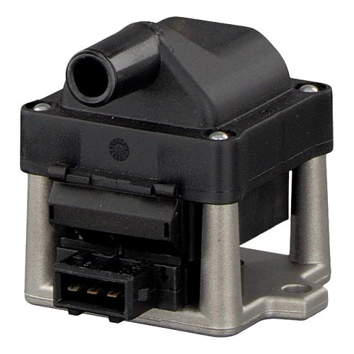  Ignition coil with TSZ FEBI electronic module for Audi 80 90 Coupé and Cabriolet - AC32006 