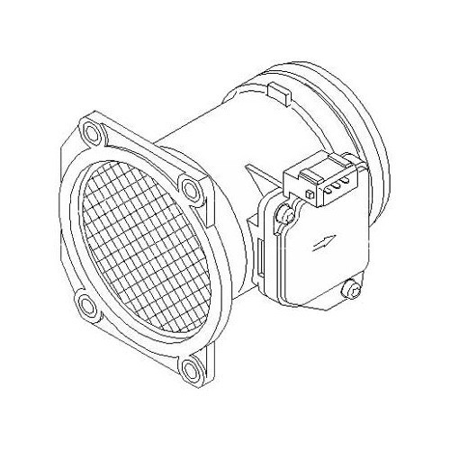  Luchtstroommeter voor Audi 80 Cabriolet 1.8 20v - AC44026 