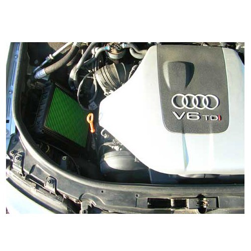 GREEN air filter for Audi A4 Cabriolet - AC45021