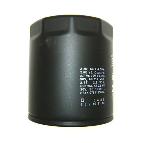  Oliefilter voor Audi A4 (B7) - AC50114 