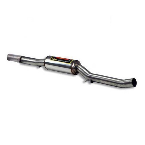  Silenciador central Acero Inoxidable SUPERSPRINT para Audi A3 S3 y Quattro 1.8 Turbo 99 ->02 - AC50217 