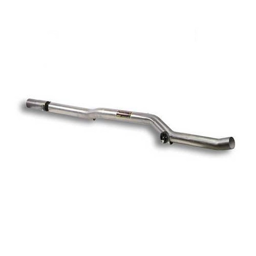  Tubo centrale in acciaio inox SUPERSPRINT per Audi A3 S3 Quattro 1.8 Turbo, 1.9 TDI e Golf 4 4-Motion - AC50218 