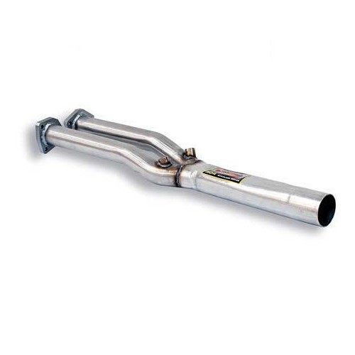  Bi-Tubes 100% Inox SUPERSPRINT für Audi A3 S3 Quattro 1.8 Turbo von 99 ->02 - AC50224 