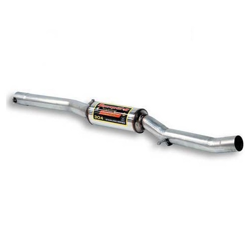  Silencieux central Inox SUPERSPRINT pour Audi A3 S3 Quattro 1.8 Turbo 99 ->02 - AC50226 