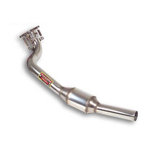 SUPERSPRINT pipe withmetal catalytic converter for Audi TT 8N Coupé and Roadster 1.8L Turbo 99->06