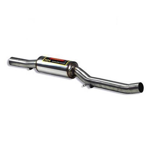  Silencieux central Inox SUPERSPRINT pour Audi TT 8N Quattro Coupé et Roadster 3,2L VR6 03->06 - AC50275 