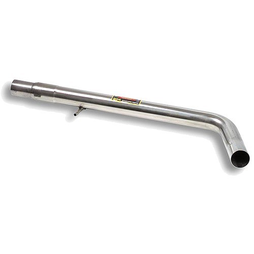  Tubo in acciaio inossidabile di ricambio del silenziatore centrale SUPERSPRINT per Audi TT 8N Coupé e Roadster 1,8L Turbo (63.5mm) - AC50279 