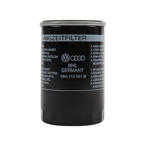  Filtro de óleo original para Audi A3 (8L e 8P) - AC51622 