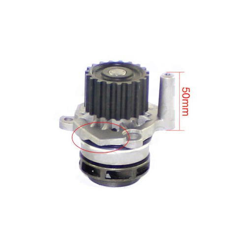 Water pump for Audi A3 (8L) and (8P) - AC55454