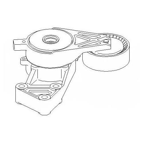 Tensor de correia acessório para Audi A3 (8L, 8P) e TT (8N) - AD28010