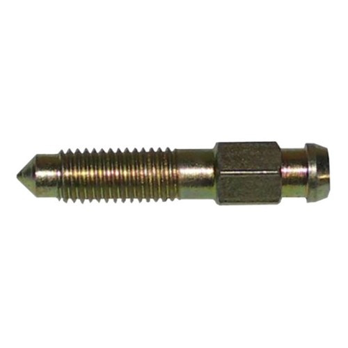  Tornillo de purga del cilindro de la rueda trasera de aluminio M7x38mm para Audi 100 - AH26001 