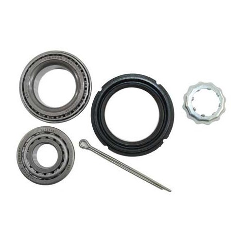  Conjunto de 2 rolamentos traseiros para Audi 80 e 90 de 74 -&gt;92 com tambores - AH27400 