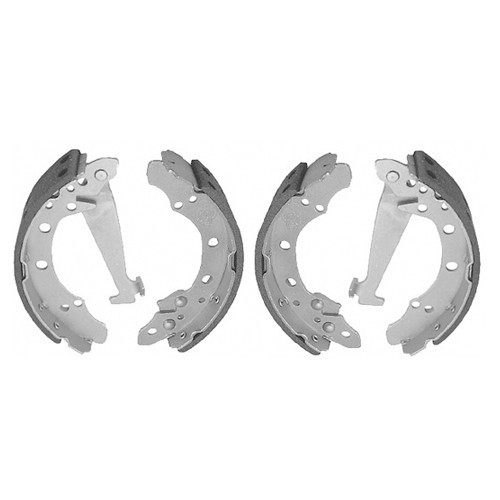     
                
                
    Set of 4 rear brake shoes for Audi 80 from 08/86 ->08/91 - AH27900
