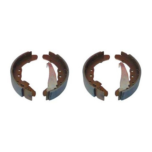  Set van 4 achterklemmen voor Audi 80 van 09/78 ->07/86 - AH27902 