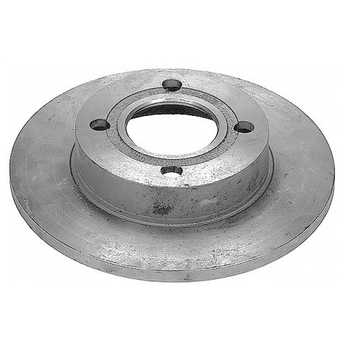  1 Disco trasero de freno para Audi 80 Quattro de 83 ->96, 245 x 10 mm - AH28042 