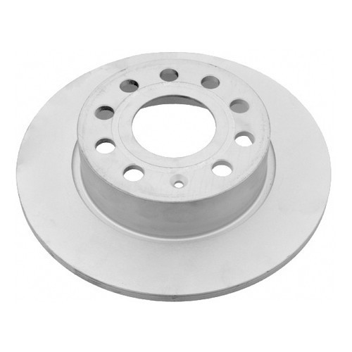  1 Disco trasero de freno para Audi A3 (8P) y Quattro, 256 x 12 mm - AH28068 