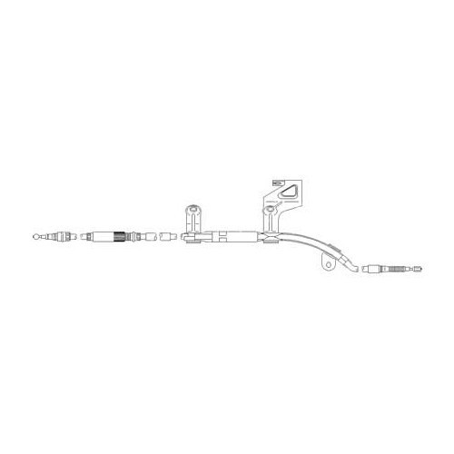 Cable del freno de mano izquierdo para Audi A6 (C5) - AH29520