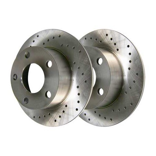  ZIMMERMANN rear brake discs for Audi A6 (C4) Sedan and Estate from 6.94 -&gt;4.97 - per pair - AH30012 