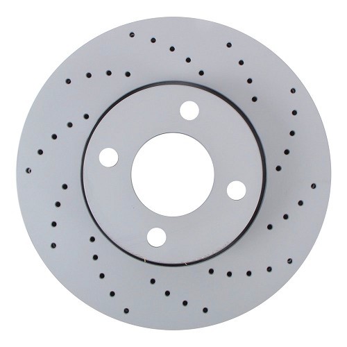 Front brake discs ZIMMERMANN 276 x 25 for Audi 80 / Quattro / Cabriolet - pair - AH30018