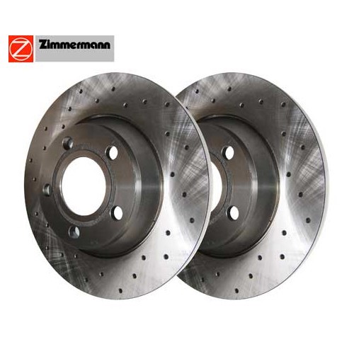  Discos de travão dianteiros ZIMMERMANN 280 x 13 mm para Audi A4 (B5) - par - AH30027 