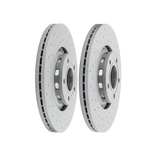  ZIMMERMANN front brake discs for Audi A4 (8EC, 8ED), A4 (8H) Quattro, Avant, Cabriolet from 11.04 -&gt;10.07 - per 2 - AH30046 