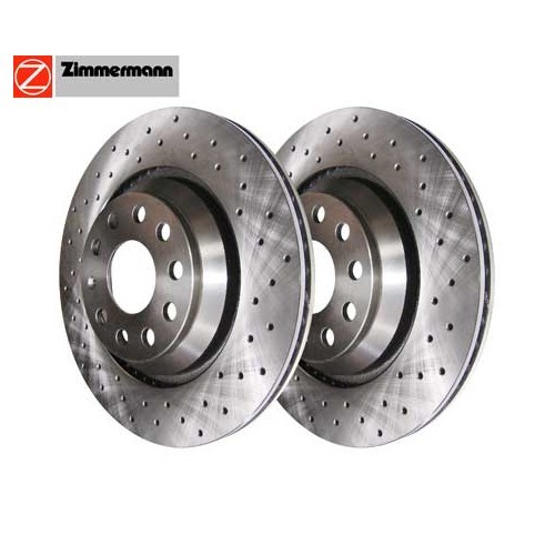  Dischi freno posteriori ZIMMERMANN per Audi A3 (8P1) / Sportback / Quattro 5.03- set da 2 - AH30061 