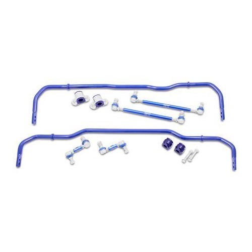  Kit de barras antibalanceo Superpro delantero y trasero para Audi A3 (8P) - AJ10152 