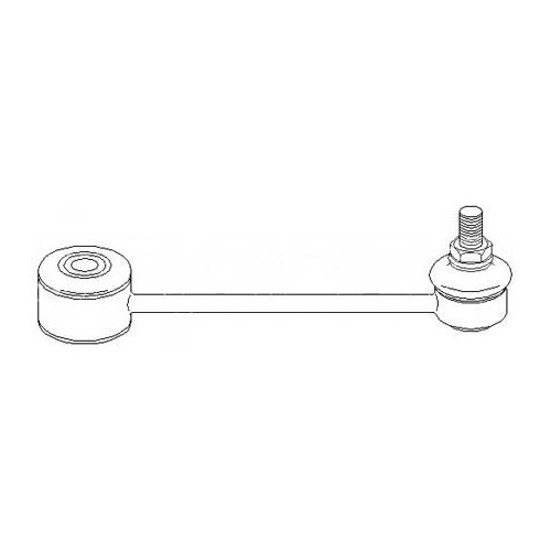 Hintere Stabilisatorstange für Audi A3 (8L) und TT (8N), Quattro-Versionen - AJ42280