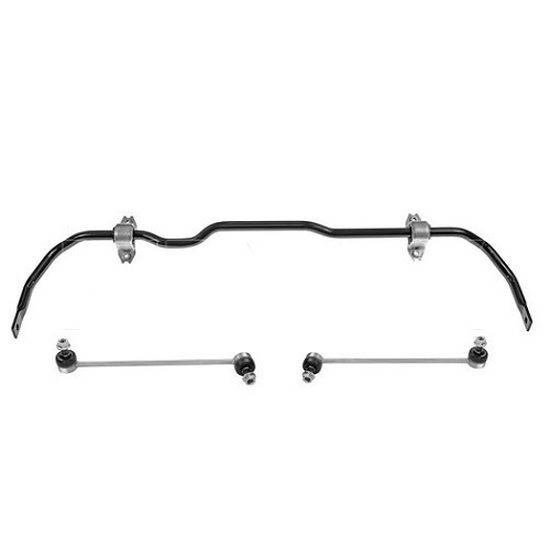  Barre stabilisatrice 21,7 mm avec silentblocs et biellettes pour Audi A3 (8P) - AJ42400 