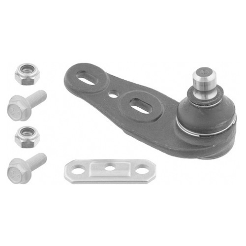 Right suspension ball joint for Audi 80 and 90 from 87 ->92