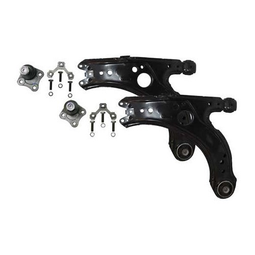  Set di 2 triangoli anteriori + 2 collettori per Audi A3 (8L) - AJ517352K 