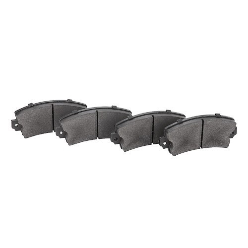  Set of BENDIX-type rear brake pads for Alpine A110 (01/1963-12/1976) - AL60002 