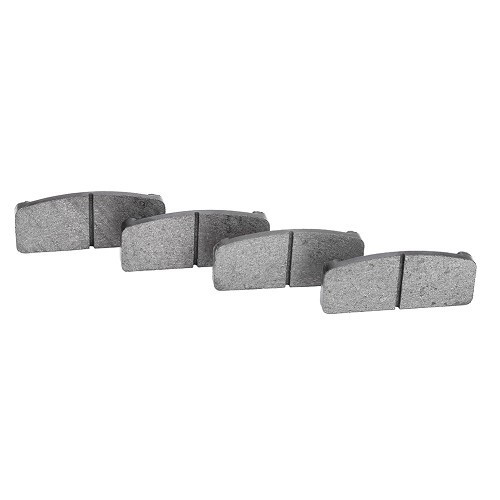 Set of rear brake pads for Alpine A110 (01/1963-12/1976)