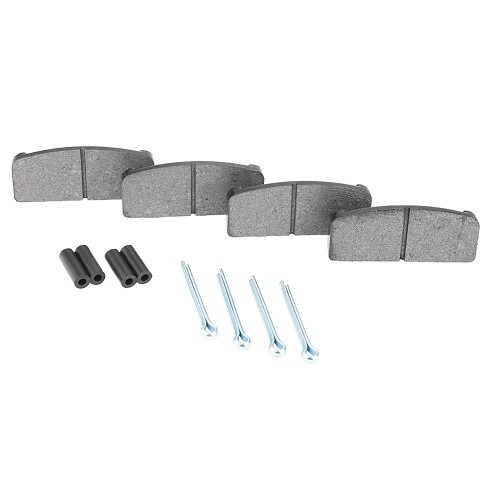 Set of front brake pads for Alpine A110 Berlinette (01/1963-07/1977)