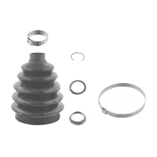  Kit soffietto per giunto cardanico lato ruota, sinistro o destro per Audi A3 (8P) - AS01010 