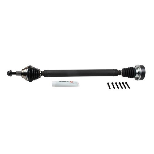  Cardan de transmission avant droit neuf pour Audi A3 8P 1.6 essence boîte manuelle - côté passager - AS03047 