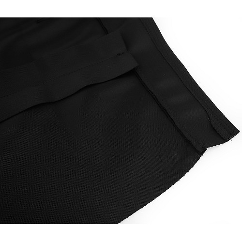 Black ceiling cover for Audi 80 from 1992 to 1997. Electric hoods only - AU03002