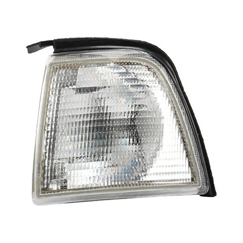  White left-hand indicator light for Audi 80 from 09/86-> - AU17136 