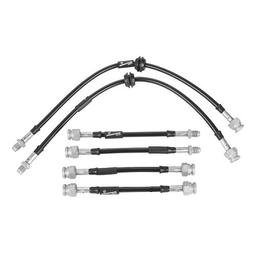  Kit of 6 GOODRIDGE aviation brake hoses for Fiat Punto GT - AVI0162 