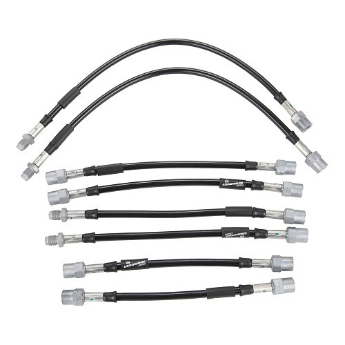  Kit of 8 GOODRIDGE aviation brake hoses for Renault Spider Sport - AVI0409 