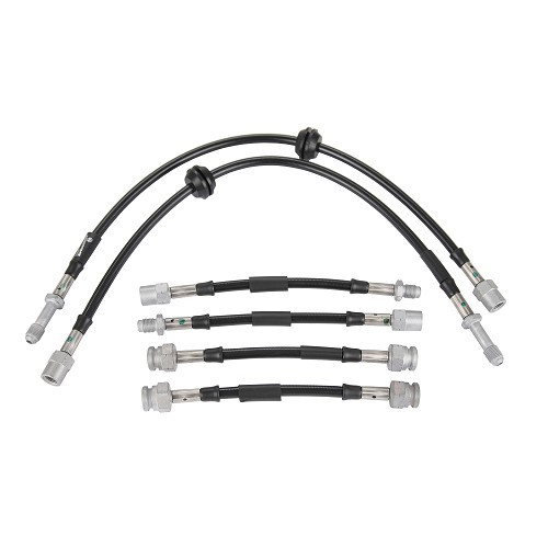  Kit de 6 tubos flexibles de freno de aviación GOODRIDGE para Seat Ibiza 1,8 y 2,0 16s - AVI0418 